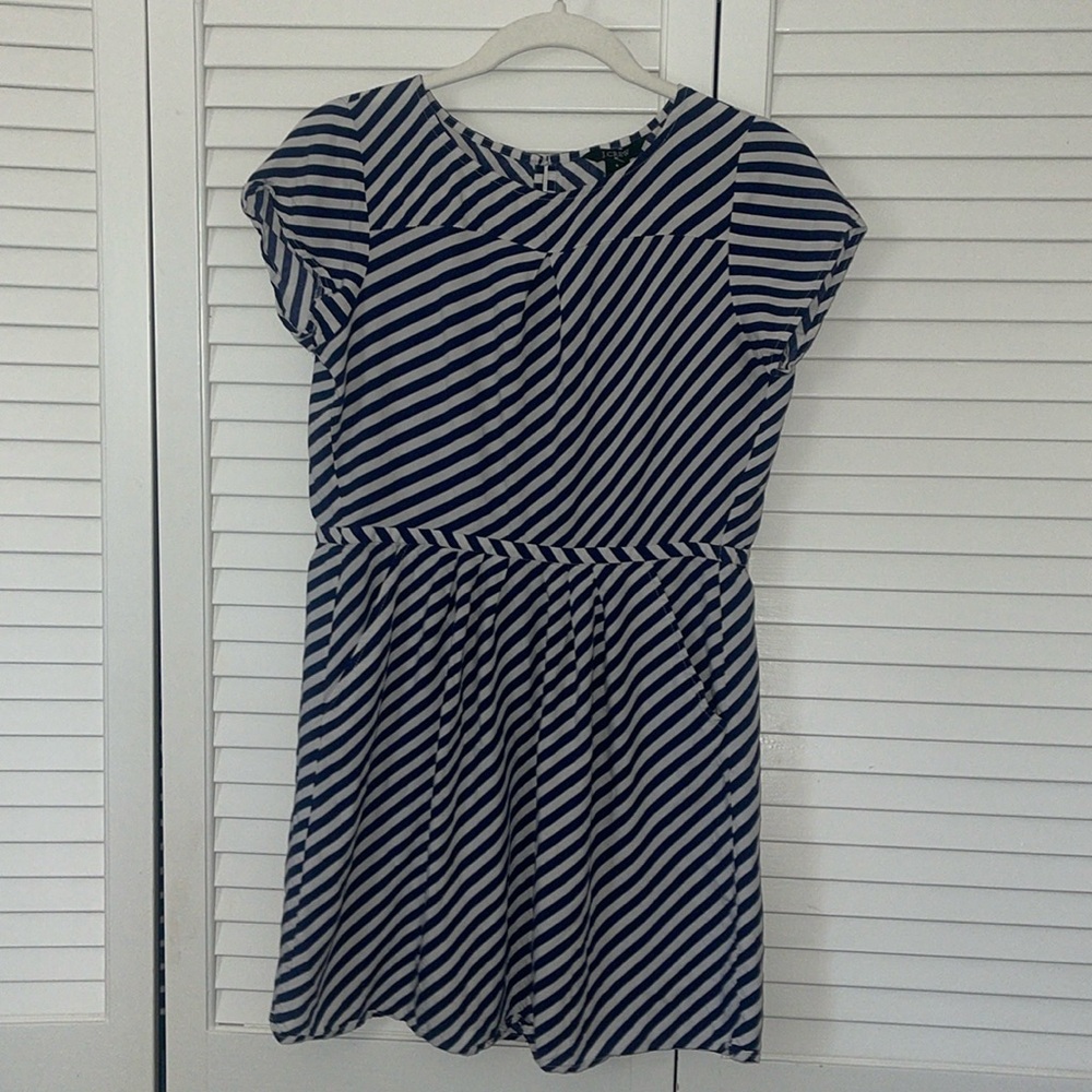 J. Crew Striped Mini Dress size 0